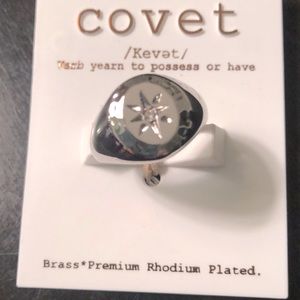 New. Covet ring. Size 8.